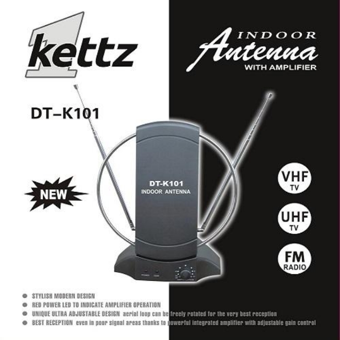 Fotografija KETTZ ANTENA DT-K 101+POJACIVAC