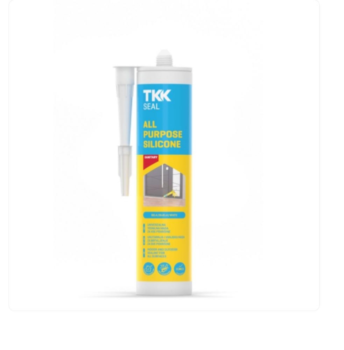 Fotografija TKK SILIKON ALL PURPOSE SANITAR TRANSPARENT 300ML