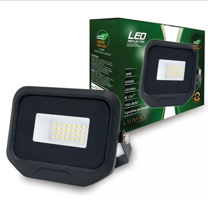 Fotografija LUMAX LED REFLEKTOR ECO LUMRE-30W 6500K 2430lm