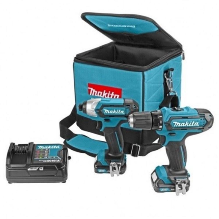 Fotografija MAKITA AKU SET BUSILICA CLX224SA 12V LI.ION